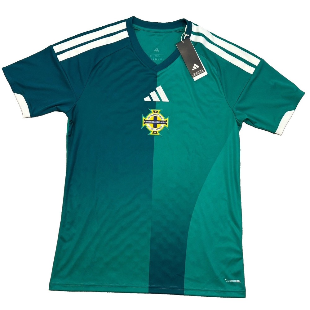 Adidas Northern Ireland 2026 Authentic Home Jersey Soccer Slim Size M Futbol